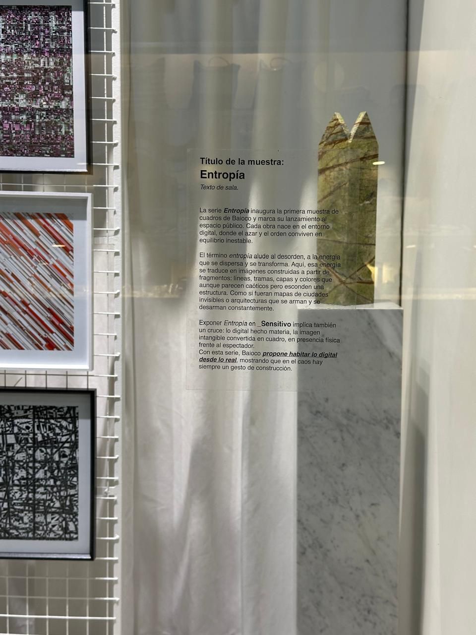Entropía — obra 3